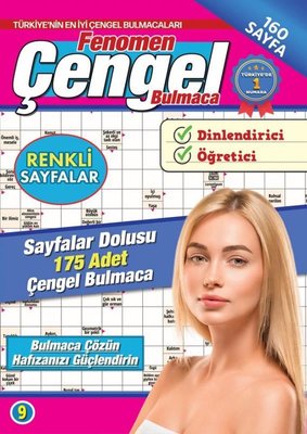 Fenomen Çengel Bulmaca - 9 | Maxı Yayıncılık (İnce Kapak)