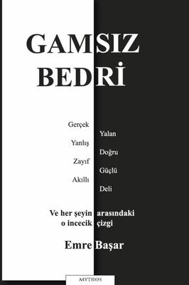 Gamsız Bedri | Mythos Kitap (İnce Kapak)