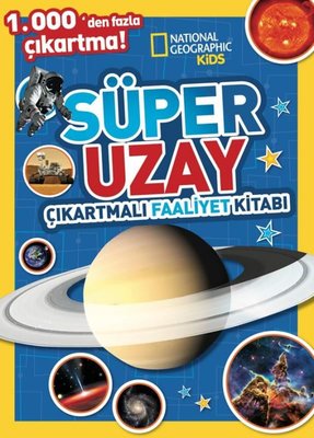 National Geographic Kids - Süper Uzay Çıkartmalı Faaliyet Kitabı | Beta Kids (İnce Kapak)