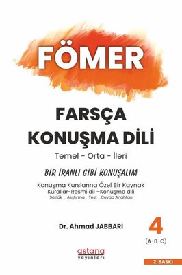 Fömer Farsça Konuşma Dili 4 - Temel - Orta - İleri | Astana Yayınları (İnce Kapak)