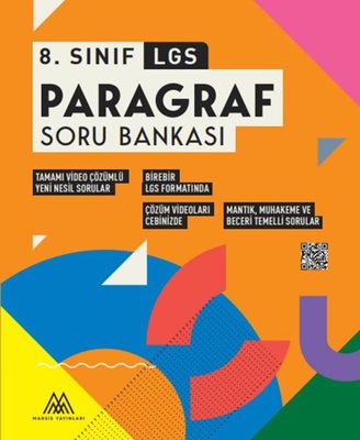 8. Sınıf LGS Paragraf Soru Bankası | Marsis Yayınları (İnce Kapak)