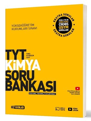 TYT Kimya Soru Bankası | Hız Yayınları (İnce Kapak)