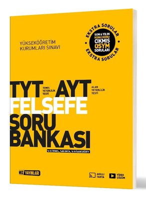 TYT - AYT Felsefe Soru Bankası | Hız Yayınları (İnce Kapak)