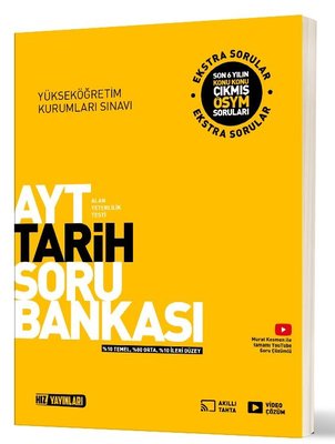AYT Tarih Soru Bankası | Hız Yayınları (İnce Kapak)