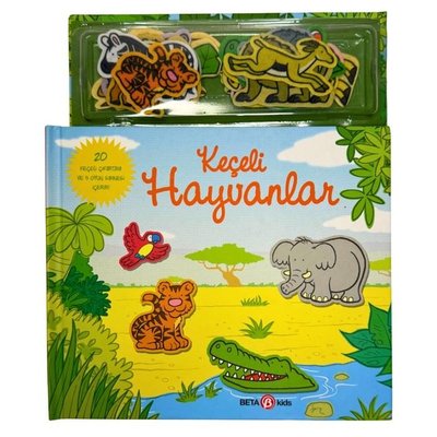 Keçeli Hayvanlar | Beta Kids (İnce Kapak)