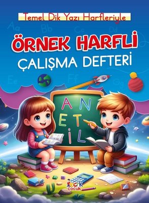Örnek Harfli Çalışma Defteri - Temel Dik Yazı Harfleriyle | Bıcırık Yayınları (İnce Kapak)