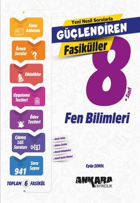 8. Sınıf Fen Bilimleri Güçlendiren SET Fasiküller | Ankara Yayıncılık (İnce Kapak)