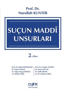 Suçun Maddi Unsurları | Der Yayınları