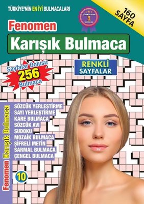 Fenomen Karışık Bulmaca - 10 | Maxı Yayıncılık (İnce Kapak)