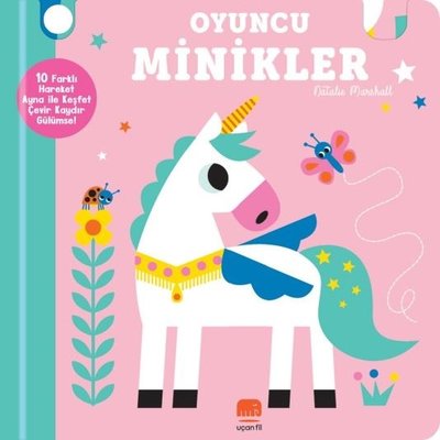 Oyuncu Minikler - Kaydır ve Gülümse | Uçan Fil (Ciltli)