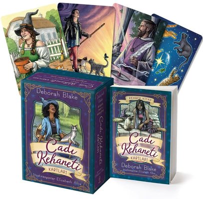 Cadı Kehaneti Kartları - 40 Kartlık Deste ve Rehber Kitap | Butik (İnce Kapak)