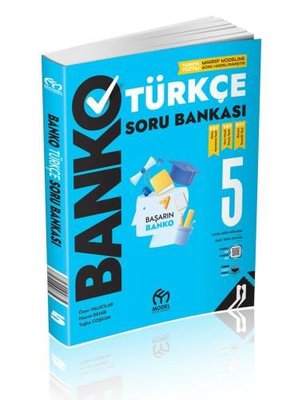 5. Sınıf Banko Türkçe Soru Bankası | Model Eğitim Yayınları (İnce Kapak)
