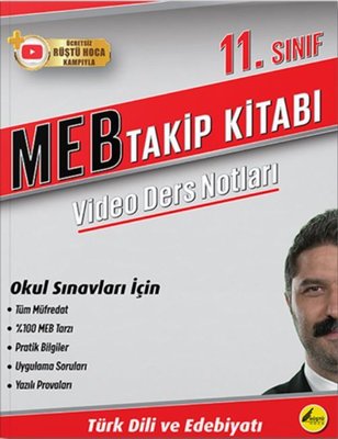11. Sınıf Türk Dili ve Edebiyatı MEB Takip Kitabı | Rüştü Hoca (İnce Kapak)