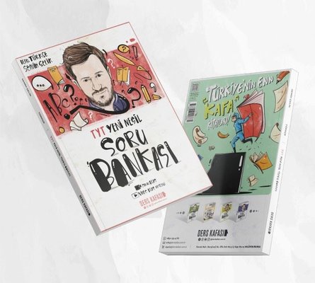 TYT Yeni Nesil Türkçe Soru Bankası Ders Kafası 2024 | Ders Kafası (İnce Kapak)