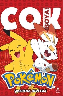 Pokemon - Çok Boya! Çıkartma Hediyeli | Doğan Çocuk (İnce Kapak)