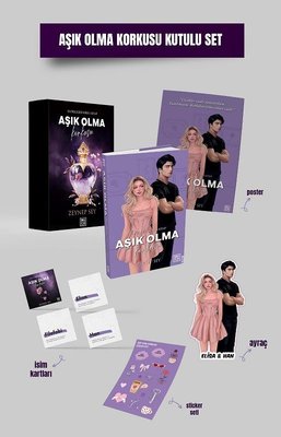 Aşık Olma Korkusu Kutulu Set | Athica Yayınları (İnce Kapak)