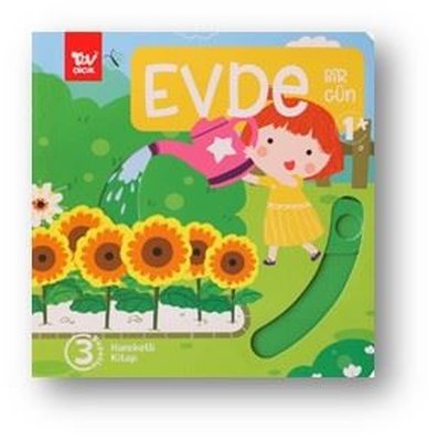 Evde Bir Gün - Hareketli 3D Kitap | Türkiye Diyanet Vakfı Yayınları (Ciltli)