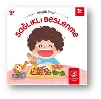 Sağlıklı Beslenme Küçük Kaşif - Hareketli 3D Kitap | Türkiye Diyanet Vakfı Yayınları (Ciltli)