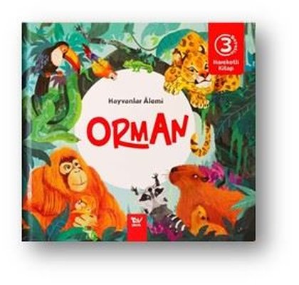 Orman Hayvanlar Alemi - Hareketli 3D Kitap | Türkiye Diyanet Vakfı Yayınları (Ciltli)