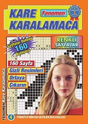 Fenomen Kare Karalamaca 4 | Maxı Yayıncılık (İnce Kapak)