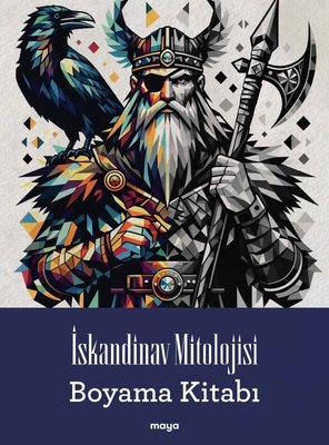 İskandinav Mitolojisi Boyama Kitabı | Maya Kitap (İnce Kapak)