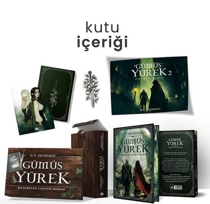 Gümüş Yürek 2 - Özel Baskı Hediyeli Kutulu Set | Guardian Yayınları (Ciltli)