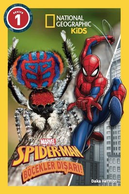 National Geopraphic Kids - Marvel Spider-Man Böcekler Dışarı! Seviye 1 | Beta Kids (İnce Kapak)