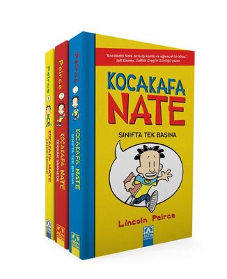Kocakafa Nate Serisi Seti 1 - 3 Kitap Takım | Altın Kitaplar (İnce Kapak )