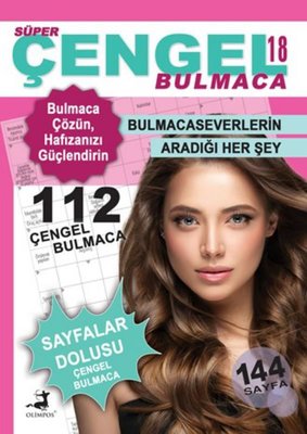 Süper Çengel Bulmaca - 18 | Olimpos Yayınları (İnce Kapak )