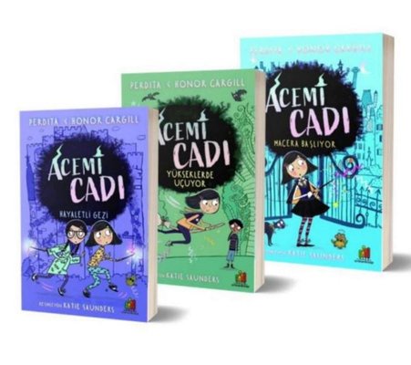 Acemi Cadı Sihirli Kitap Seti - 3 Kitap Takım | Orman Kitap (İnce Kapak )