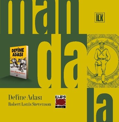 Mandala Dünyası - Define Adası Büyükler İçin Boyama Kitabı | Elips Kitapları (İnce Kapak )