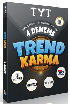 Trend Karma TYT 4 Deneme | Liderler Karması (İnce Kapak )