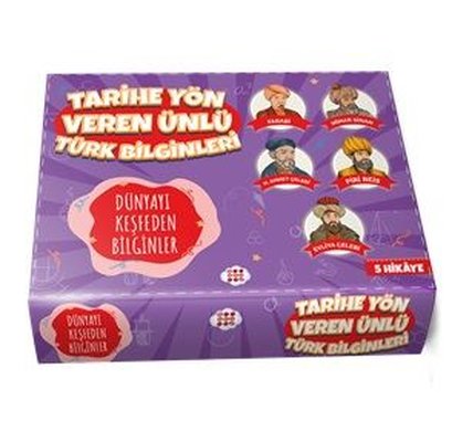 Dünyayı Keşfeden Bilginler - Tarihe Yön Veren Ünlü Türk Bilginleri | Dokuz Yayınları (İnce Kapak )