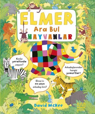 Elmer - Ara Bul Hayvanlar | Mundi (Ciltli )