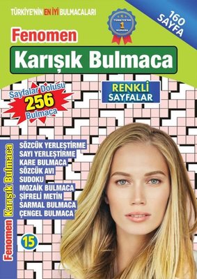 Fenomen Karışık Bulmaca - 15 | Maxı Yayıncılık (İnce Kapak )