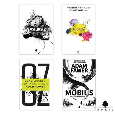 Adam Fawer Seti - 4 Kitap Takım | April Yayıncılık (İnce Kapak )