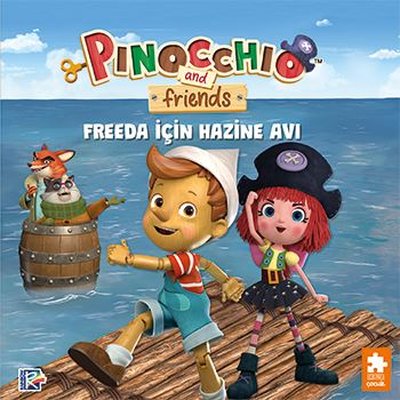 Pinokyo ve Arkadaşları - Freeda İçin Hazine Avı | Eksik Parça Yayınları (İnce Kapak )