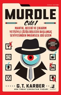 Murdle Cilt 1 - Cinayet Bulmacaları Serisi | Olimpos Yayınları (İnce Kapak)