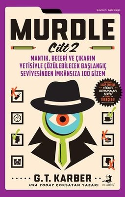 Murdle Cilt 2 - Cinayet Bulmacaları Serisi | Olimpos Yayınları (İnce Kapak)
