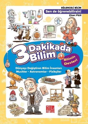 3 Dakikada Bilim 1-Bilimin Devleri | Aile Yayınları (İnce Kapak)