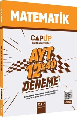 AYT Matematik 12 X 40 Up Deneme | Çap Yayınları (İnce Kapak)
