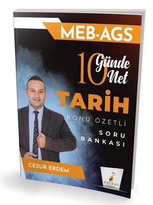 MEB - AGS 10 Günde10 Net Tarih Konu Özetli Soru Bankası | Pelikan Yayınları (İnce Kapak)