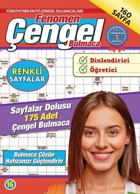 Fenomen Çengel Bulmaca - 16 | Maxi Yayıncılık (İnce Kapak)