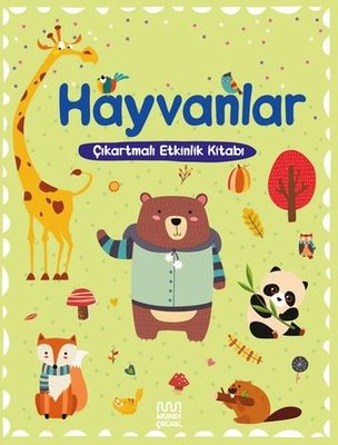 Hayvanlar - Çıkartmalı Etkinlik Kitabı | Mundi (İnce Kapak)