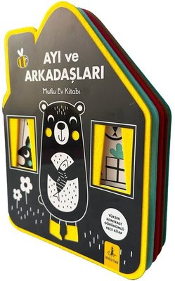 Ayı ve Arkadaşları - Mutlu Ev Kitabı - Keçe Kitap | Büyülü Fener (İnce Kapak)