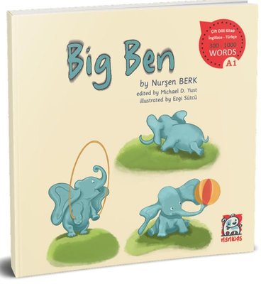 Big Ben - 300 - 1000 Words - Çift Dilli Kitap İngilizce - Türkçe | NSN Kids (İnce Kapak)