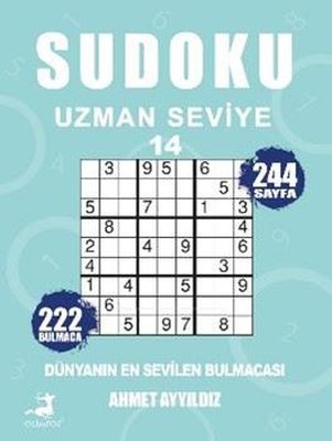 Sudoku Uzman Seviye 14 | Olimpos Yayınları (İnce Kapak)