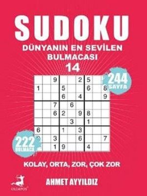 Sudoku - Dünyanın En Sevilen Bulmacası 14 | Olimpos Yayınları (İnce Kapak)