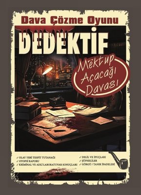 Mektup Açacağı Davası - Dedektif Dava Çözme Oyunu | Kolektif (İnce Kapak)