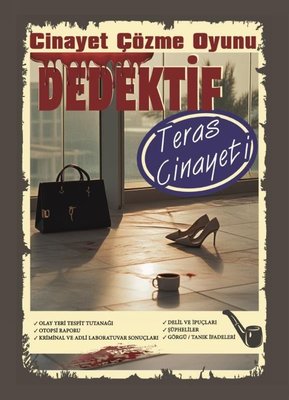Teras Cinayeti - Dedektif Cinayet Çözme Oyunu | Kolektif (İnce Kapak)
